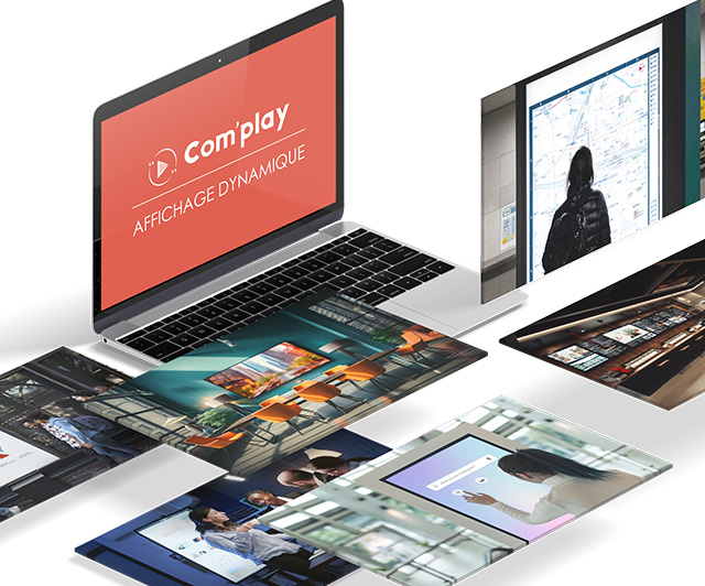 Com'play logiciel d'affichage dynamique