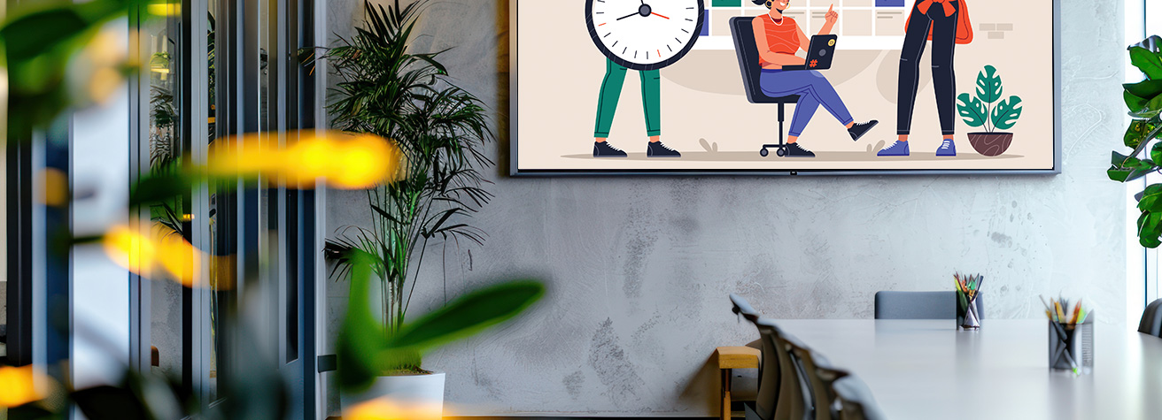 TPE-PME : 5 usages malins de l’affichage dynamique pour gagner du temps et booster sa communication